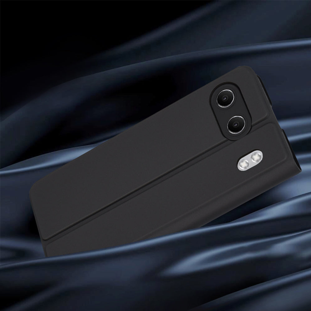 Fodral för OnePlus Nord 4, Techsuit, Magskin Book, Svart