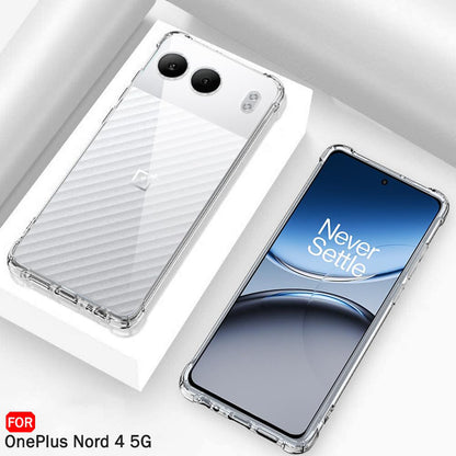 Case for OnePlus Nord 4, Techsuit, Shockproof Clear, Transparent