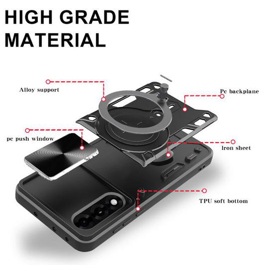 Fodral för OnePlus Nord 5, Techsuit, CamGuard Pro, Svart