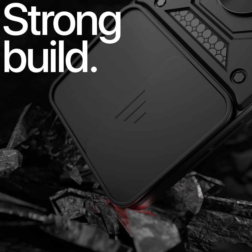 Fodral för OnePlus Nord 5, Techsuit, CamShield, Svart