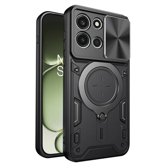 Fodral för OnePlus Nord 6, Techsuit, CamGuard Pro, Svart
