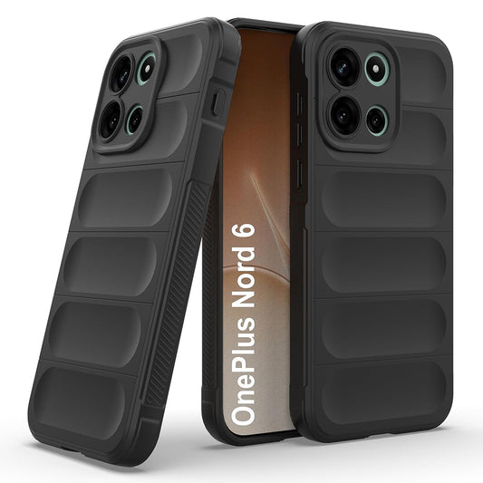 Fodral för OnePlus Nord 6, Techsuit, Magic Shield, Svart