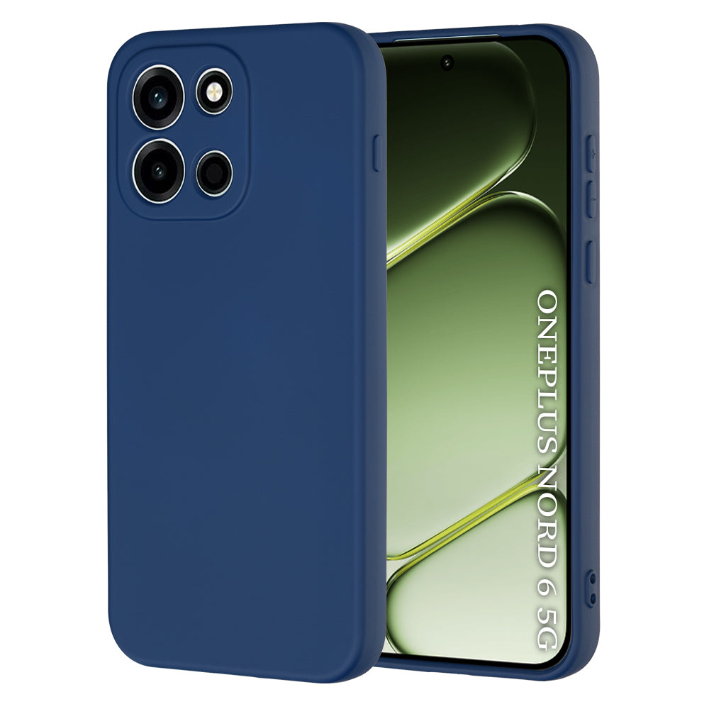 Fodral för OnePlus Nord 6, Techsuit, SoftFlex, Marinblå