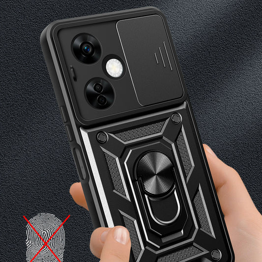 Fodral för OnePlus Nord CE 3 Lite, Techsuit, CamShield, Svart