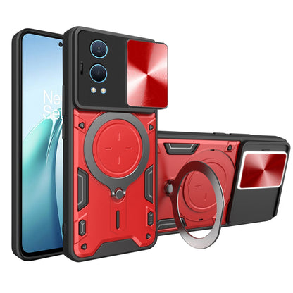 Fodral för OnePlus Nord CE4 Lite, Techsuit, CamGuard Pro, Röd