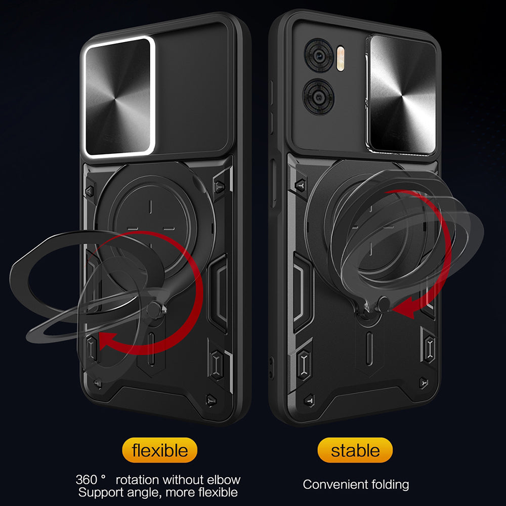 Fodral för OnePlus Nord CE4 Lite, Techsuit, CamGuard Pro, Röd