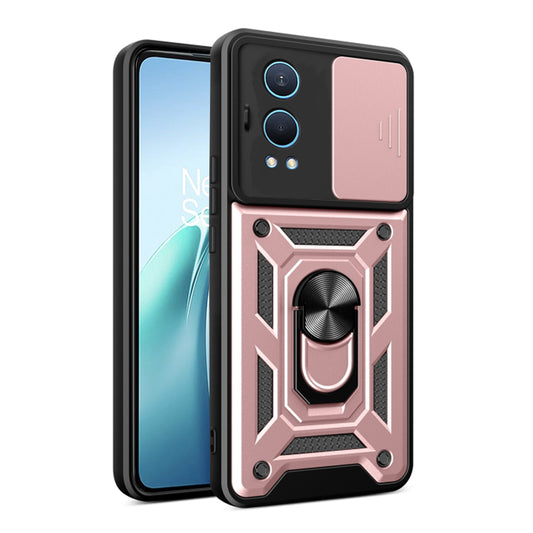 Fodral för OnePlus Nord CE4 Lite, Techsuit, CamShield, Rosa
