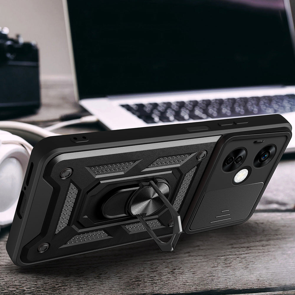 Fodral för OnePlus Nord CE4 Lite, Techsuit, CamShield, Grön