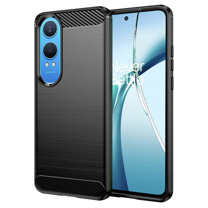 Fodral för OnePlus Nord CE4 Lite, Techsuit, Kolfiber, Svart