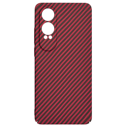 Fodral för OnePlus Nord CE4 Lite, Techsuit, Carbonite FiberShell, Röd