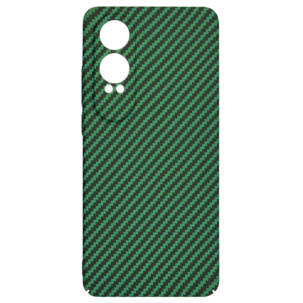 Fodral för OnePlus Nord CE4 Lite, Techsuit, Carbonite FiberShell, Grön