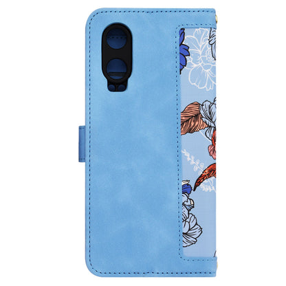 Fodral för OnePlus Nord CE4 Lite, Techsuit, FlipCraft, Blå