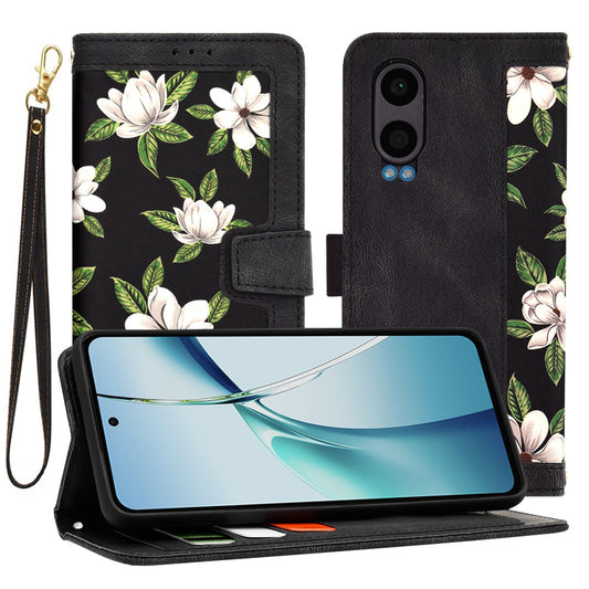 Fodral för OnePlus Nord CE4 Lite, Techsuit, FlipCraft, Svart