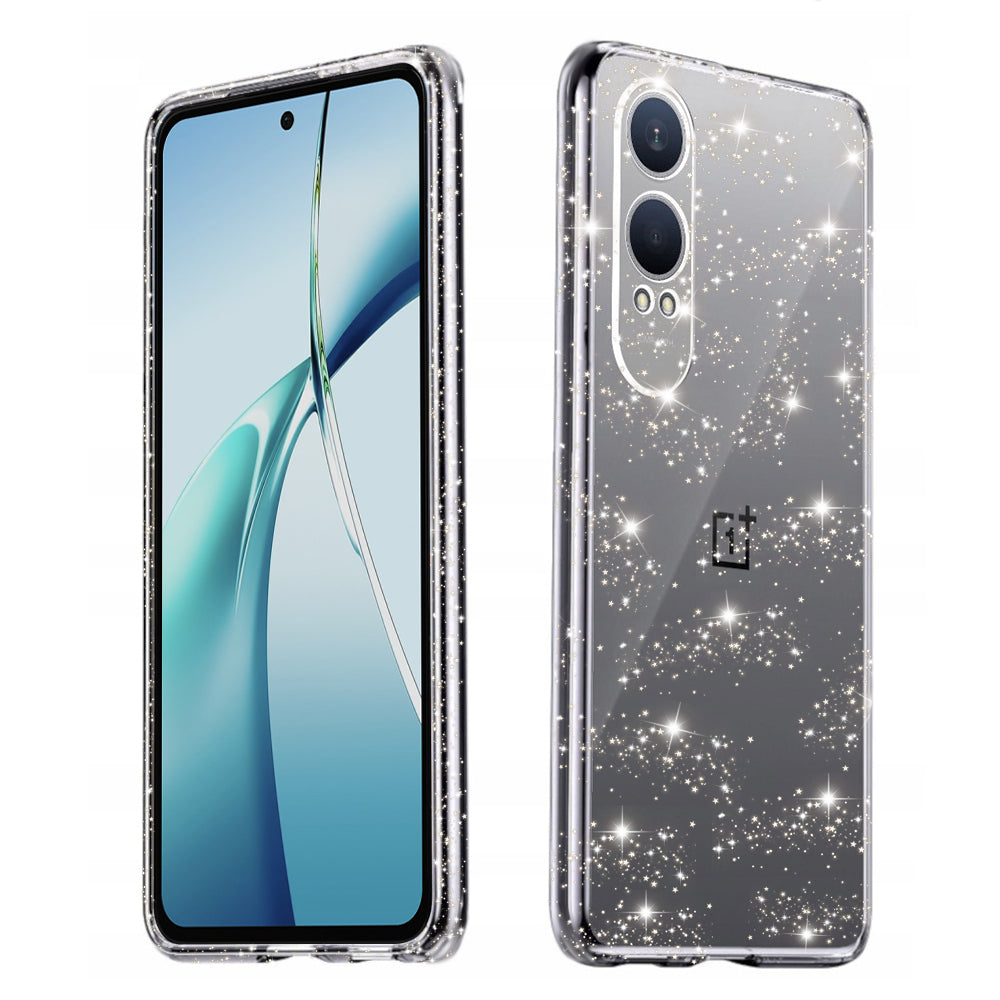 Fodral för OnePlus Nord CE4 Lite, Techsuit, SparkleSkin, Transparent