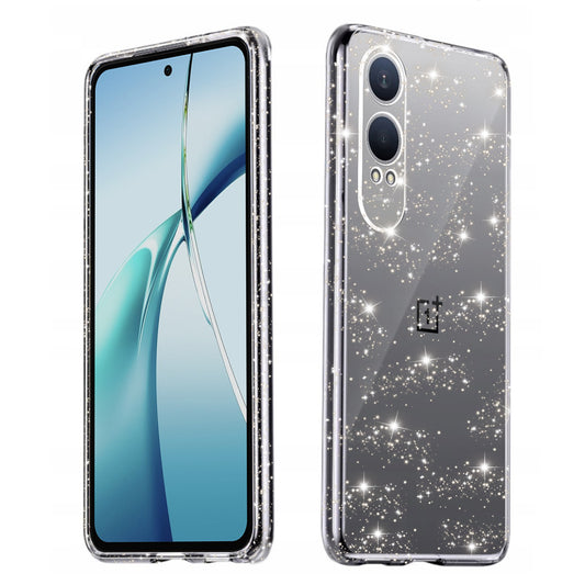 Fodral för OnePlus Nord CE4 Lite, Techsuit, SparkleSkin, Transparent