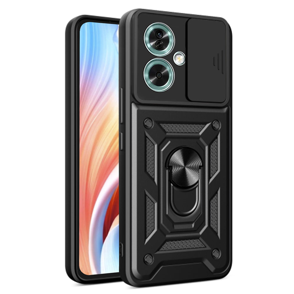 Fodral för OnePlus Nord N30 SE / Oppo A79, Techsuit, CamShield, Svart