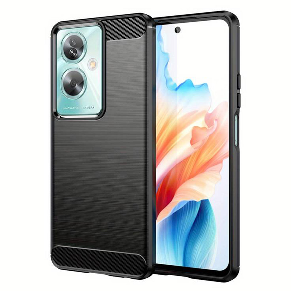 Case for OnePlus Nord N30 SE / Oppo A79, Techsuit, Carbon, Black