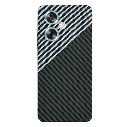 Fodral för OnePlus Nord N30 SE / Oppo A79, Techsuit, Carbonite FiberShell, Svart Grå