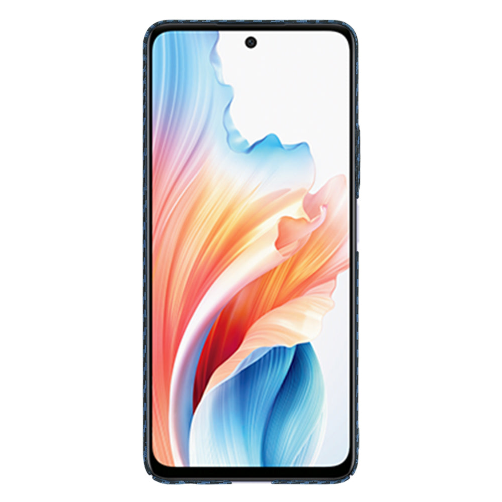 Fodral för OnePlus Nord N30 SE / Oppo A79, Techsuit, Carbonite FiberShell, Turkos
