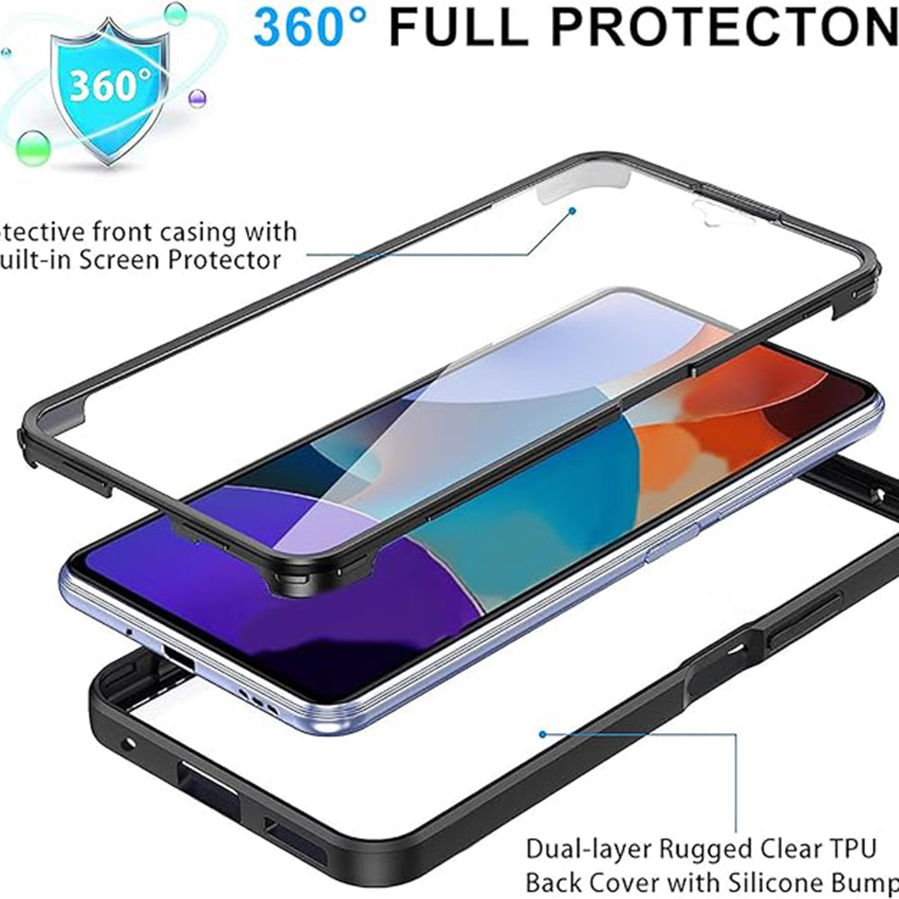 Fodral för OnePlus Nord N30 SE / Oppo A79, Techsuit, ColorVerse 360, Svart