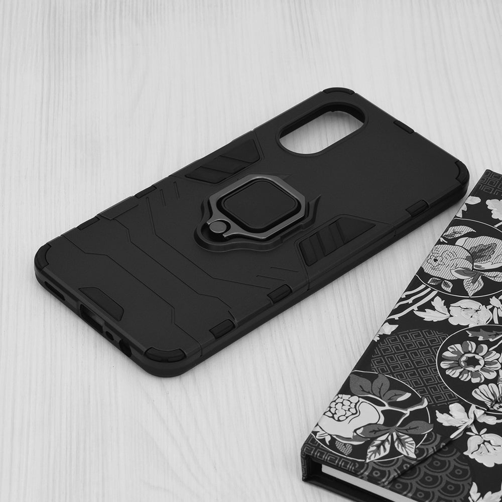 Fodral för Oppo A17, Techsuit, Shield, Svart