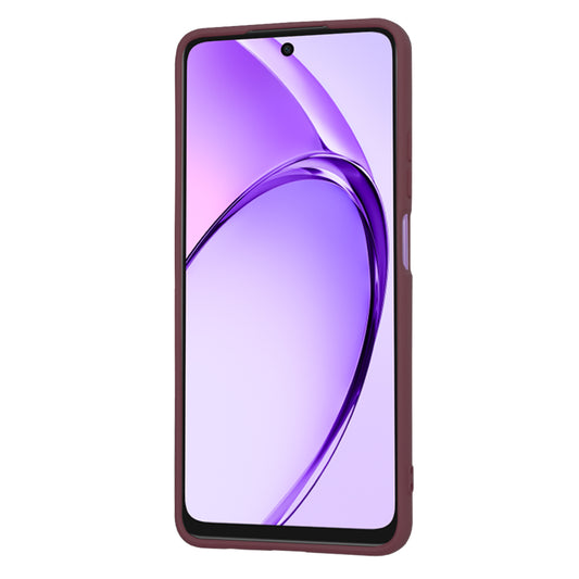 Skyddsfodral för Oppo A3 4G / A3 5G, Techsuit, SoftFlex, Körsbärsröd