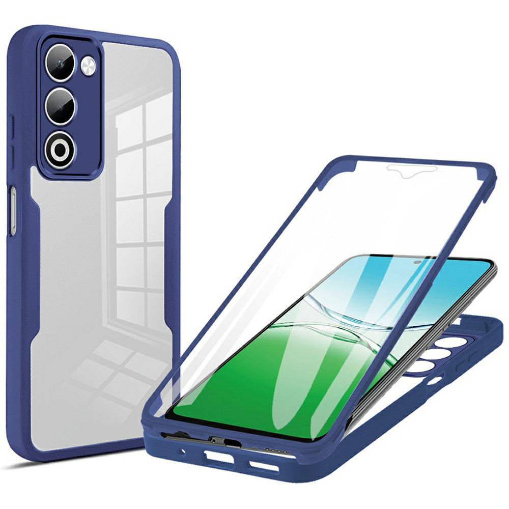 Skyddsfodral för Oppo A5 4G / A5 5G, Techsuit, ColorVerse 360, Blå