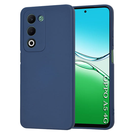 Fodral för Oppo A5 4G, Techsuit, SoftFlex, Mörkblå