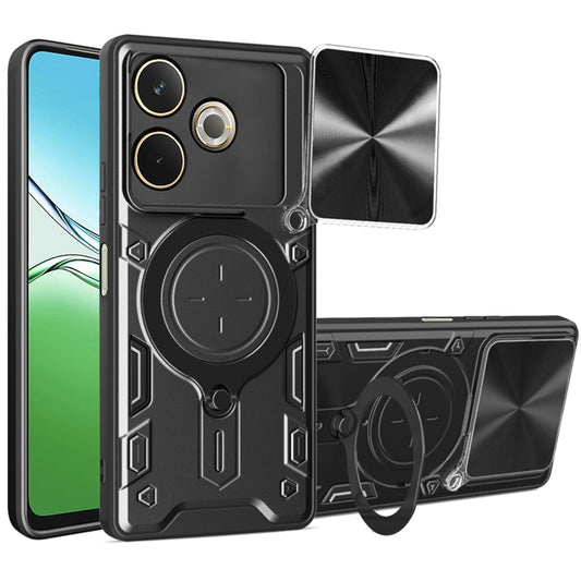 Fodral för Oppo A5 Pro 4G / A5 Pro, Techsuit, CamGuard Pro, Svart