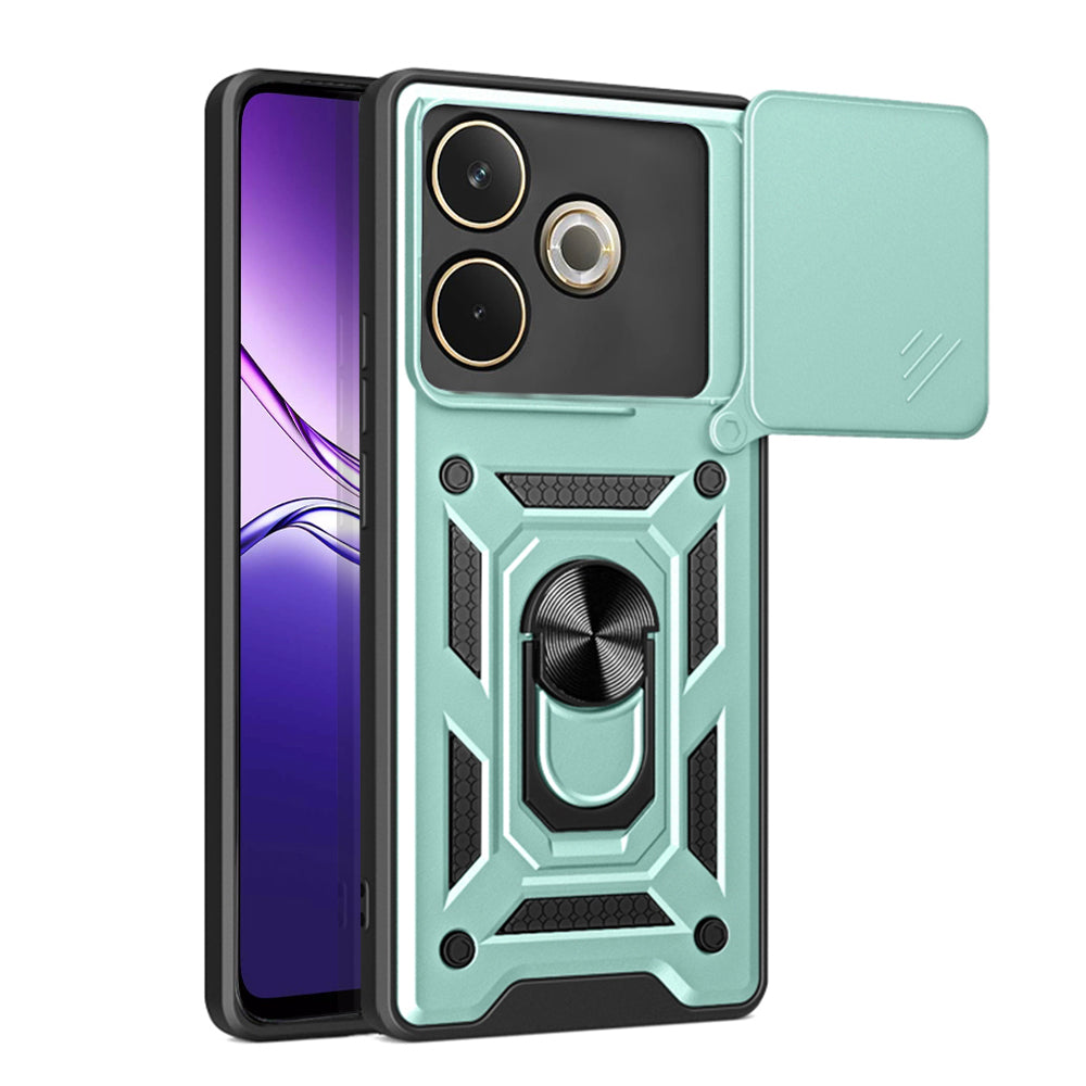 Fodral för Oppo A5 Pro 4G / A5 Pro, Techsuit, CamShield, Grön