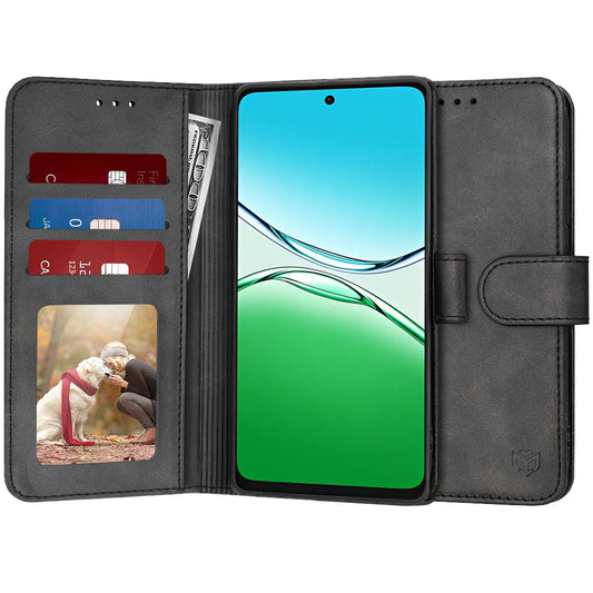 Fodral för Oppo A5 Pro 4G / A5 Pro, Techsuit, Diary Book, Svart