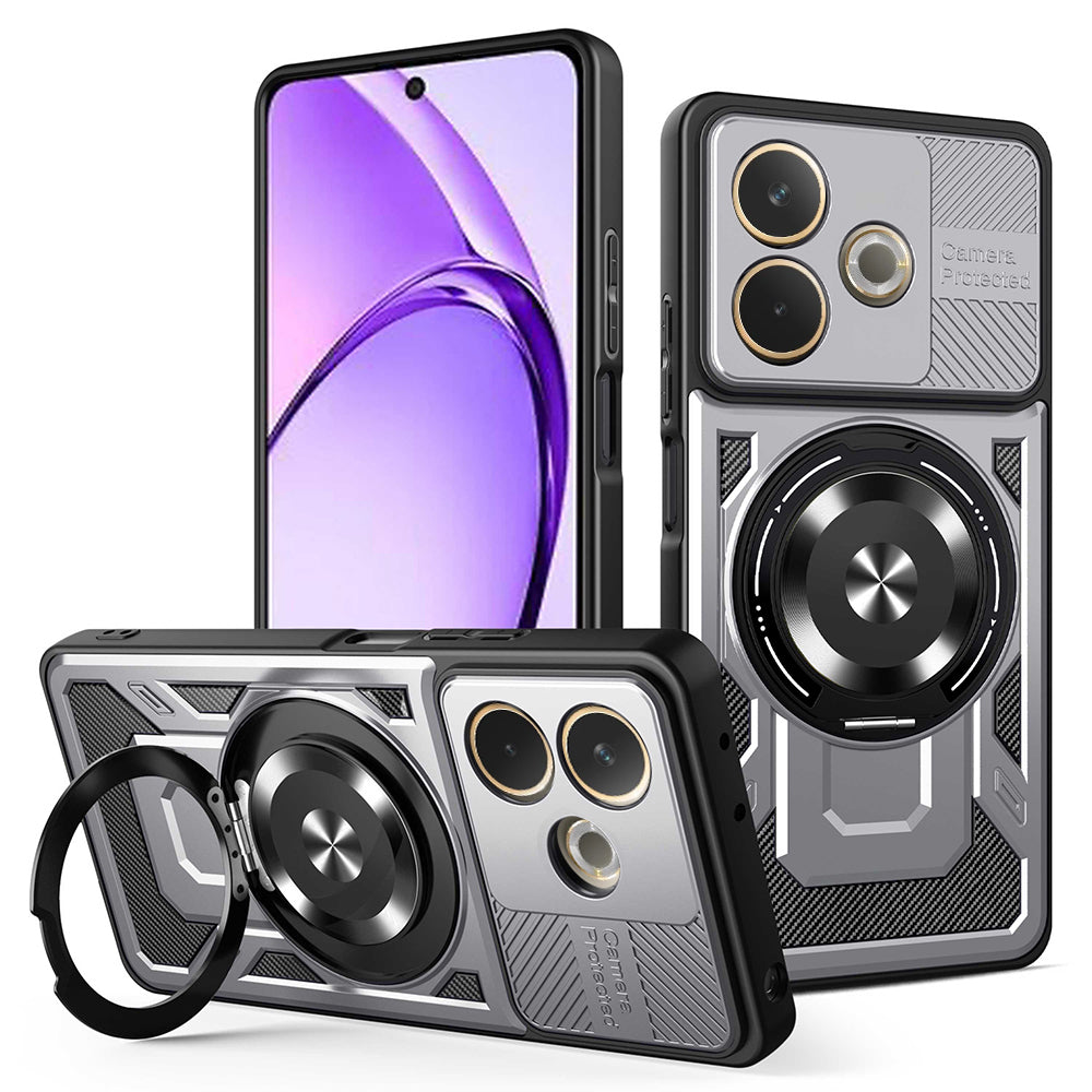 Case for Oppo A5 Pro 4G / A5 Pro, Techsuit, RuggedCam, Gray