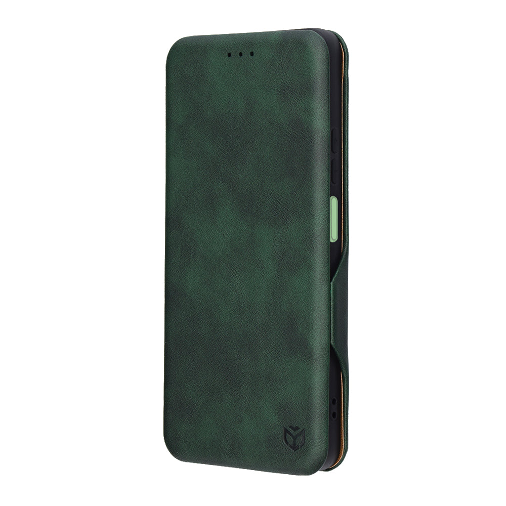 Fodral för Oppo A5 Pro 4G / A5 Pro, Techsuit, Safe Wallet Plus, Grön