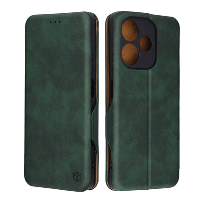 Fodral för Oppo A5 Pro 4G / A5 Pro, Techsuit, Safe Wallet Plus, Grön