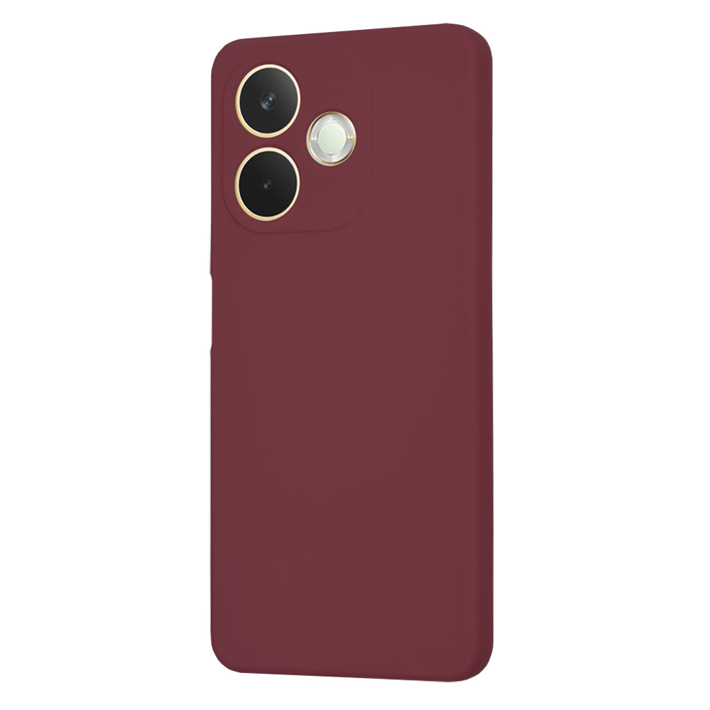 Fodral för Oppo A5 Pro 4G / A5 Pro, Techsuit, SoftFlex, Vinröd