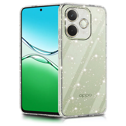 Fodral för Oppo A5 Pro 4G / A5 Pro, Techsuit, SparkleSkin, Transparent