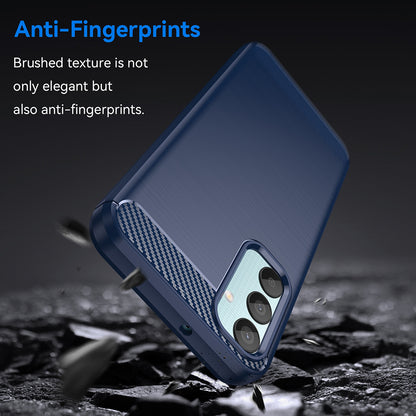 Fodral för Oppo A5 4G, Techsuit, Kolfiber, Svart
