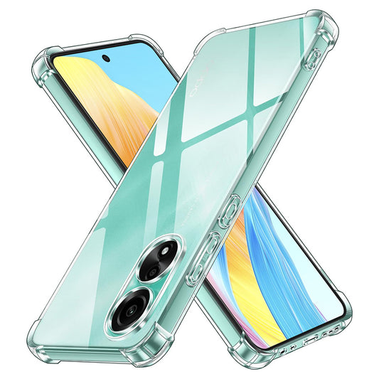 Fodral för Oppo A58 4G, Techsuit, Stötsäker Klar, Transparent
