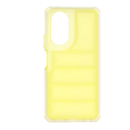 Fodral för Oppo A58 4G, Techsuit, Wave Shield, Gul