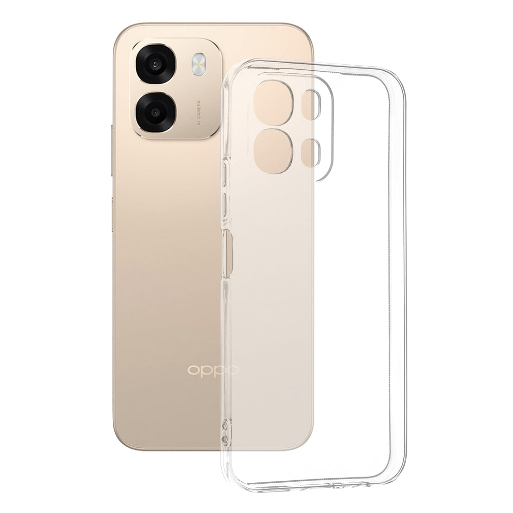 Skyddsfodral för Oppo A6 4G, Techsuit, Klar, Transparent