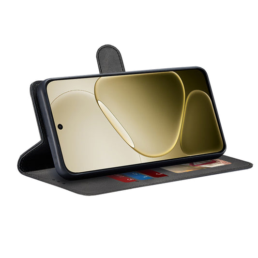 Fodral för Oppo A6 4G, Techsuit, Diary Book, Svart