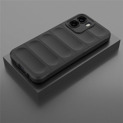 Skyddsfodral för Oppo A6 4G, Techsuit, Magic Shield, Svart