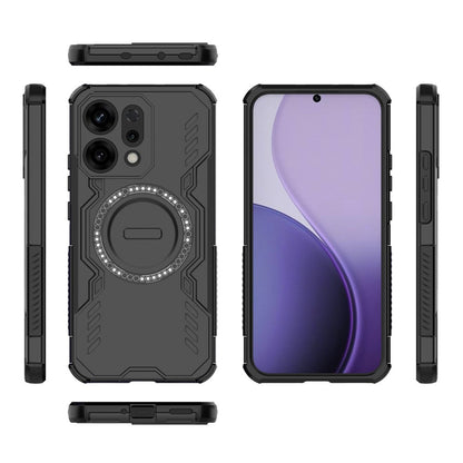 MagSafe-fodral för Oppo A6 Pro 5G / A6 Pro 4G, Techsuit, ArmorMag, Svart