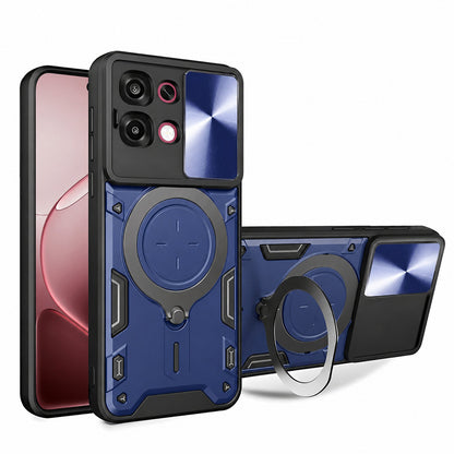 Fodral för Oppo A6 Pro 5G / A6 Pro 4G, Techsuit, CamGuard Pro, Blå