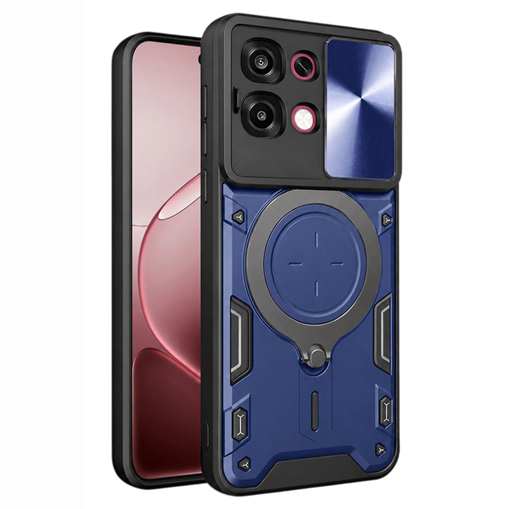 Fodral för Oppo A6 Pro 5G / A6 Pro 4G, Techsuit, CamGuard Pro, Blå