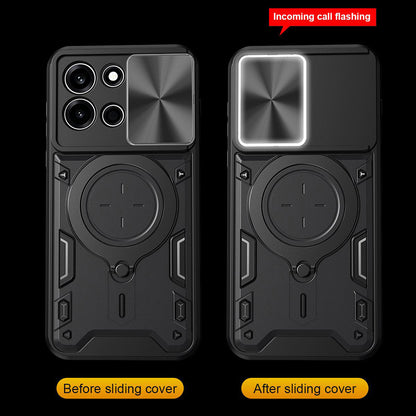 Fodral för Oppo A6 Pro 5G / A6 Pro 4G, Techsuit, CamGuard Pro, Lila