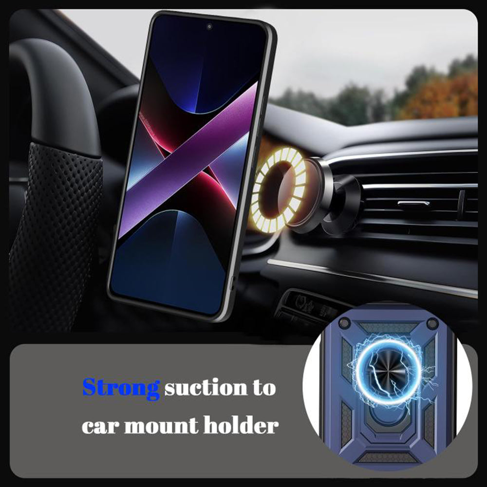 Fodral för Oppo A6 Pro 5G / A6 Pro 4G, Techsuit, CamShield, Blå