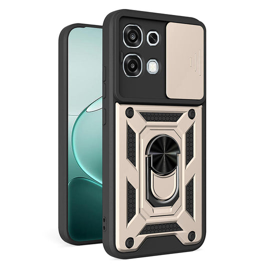 Fodral för Oppo A6 Pro 5G / A6 Pro 4G, Techsuit, CamShield, Guld