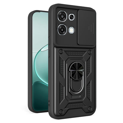 Skyddsfodral för Oppo A6 Pro 5G / A6 Pro 4G, Techsuit, CamShield, Svart