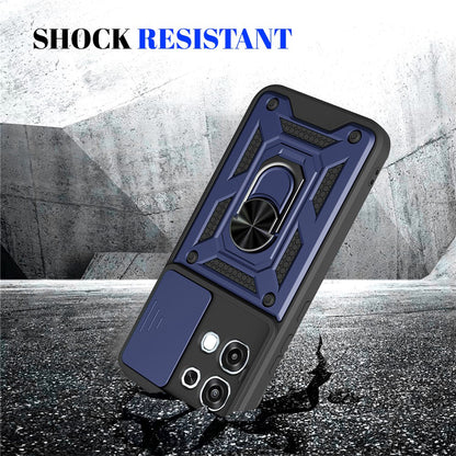 Skyddsfodral för Oppo A6 Pro 5G / A6 Pro 4G, Techsuit, CamShield, Svart